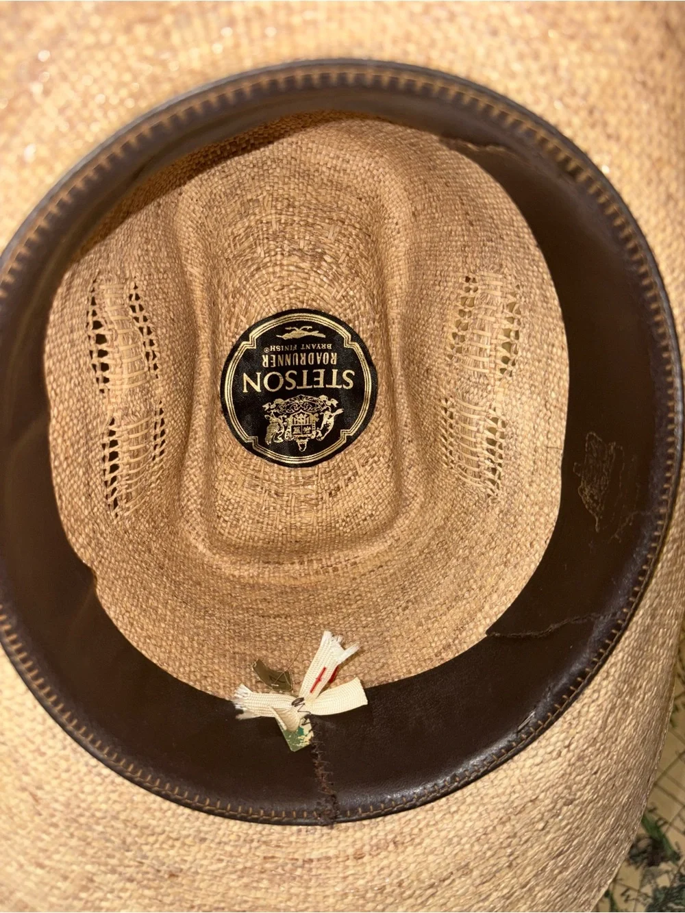 Stetson Natural Straw Cowboy Hat with Braided Band